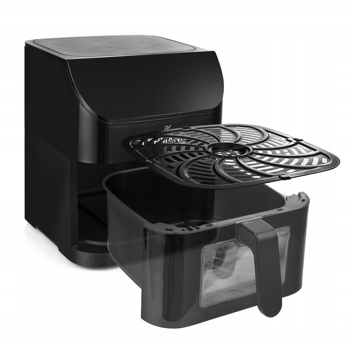 FRYTKOWNICA BEZTŁUSZCZOWA FRYTOWNICA 8L PIEKARNIK AIRFRYER DWUKOMOROWA