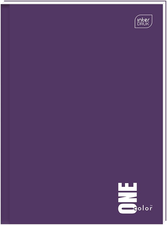 Brulion Notes w kratkę Interdruk A6 twarda oprawa 96 kartek x5