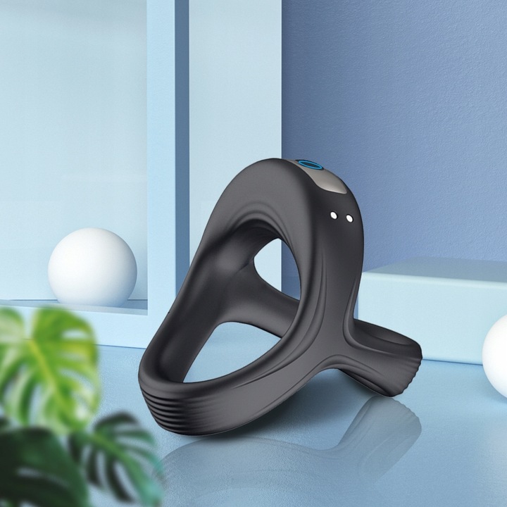 PIERŚCIEŃ EREKCYJNY pierścionek NA PENISA WIBRATOR