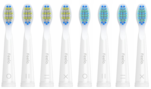Szczoteczka elektryczna dla dzieci 7+ do zębów FEELO EASY 8 końcówek
