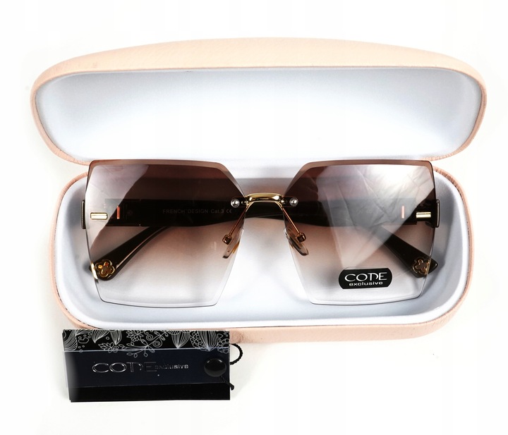 OKULARY DAMSKIE CODE EXCLUSIVE PRZECIWSŁONECZNE UV
