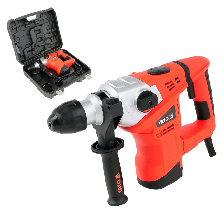 YATO MŁOTOWIERTARKA SIECIOWA SDS+ 1500W 5J MŁOT UDAROWY W WALIZCE