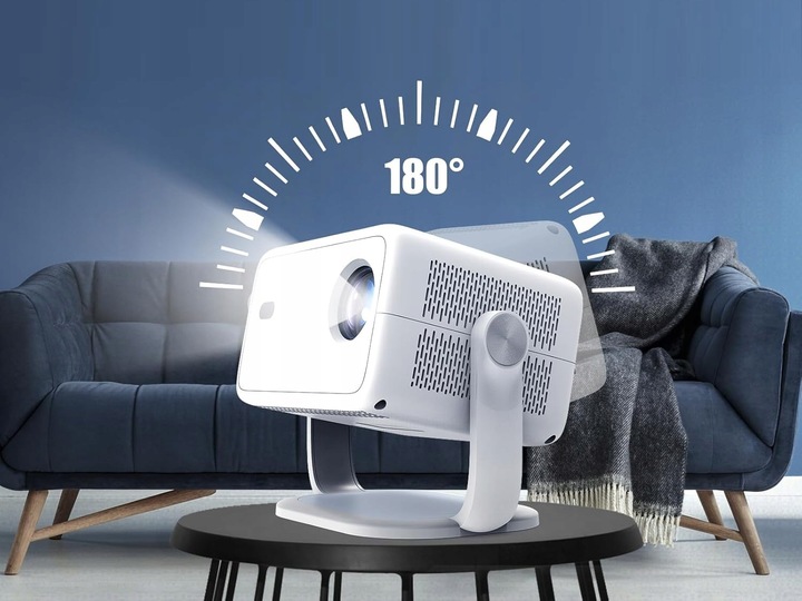 Projektor MAGCUBIC L018 4K 1080p Android TV WiFi Głośnik Bluetooth LED