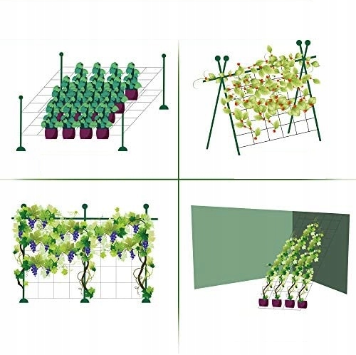 Siatka Podpora warzyw roślin pnących 2x10m 15x17cm AS-CN08151720010