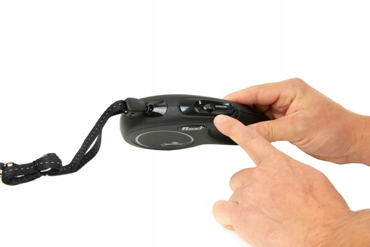 Flexi New Classic S linka 8m CZARNA do 12kg