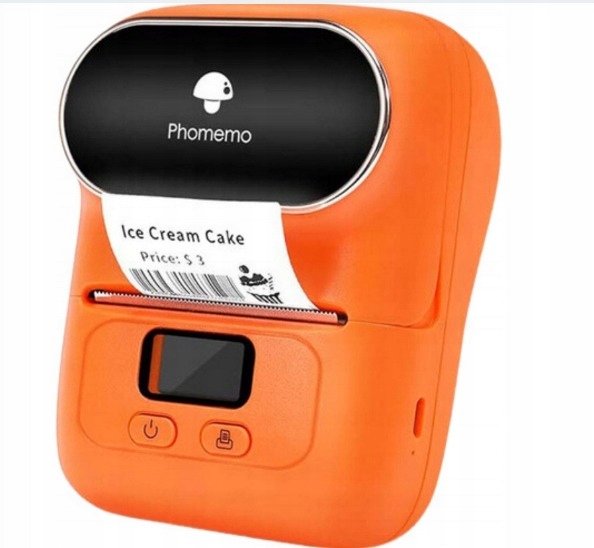 Phomemo M110 termiczna drukarka etykiet termicznych z Bluetooth Android IOS
