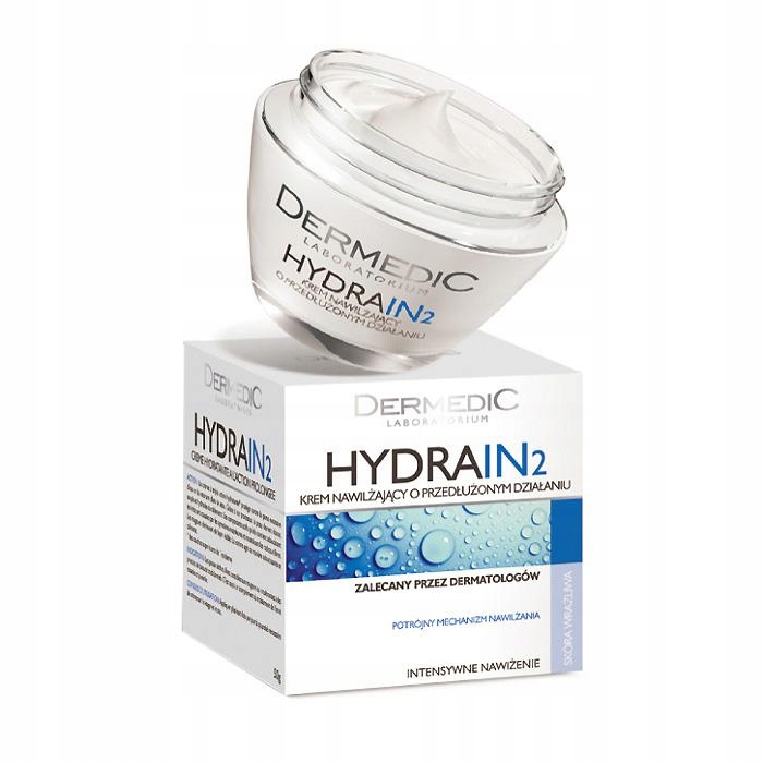 DERMEDIC HYDRAIN 2 Krem nawilżający do twarzy na dzień i noc 50 ml