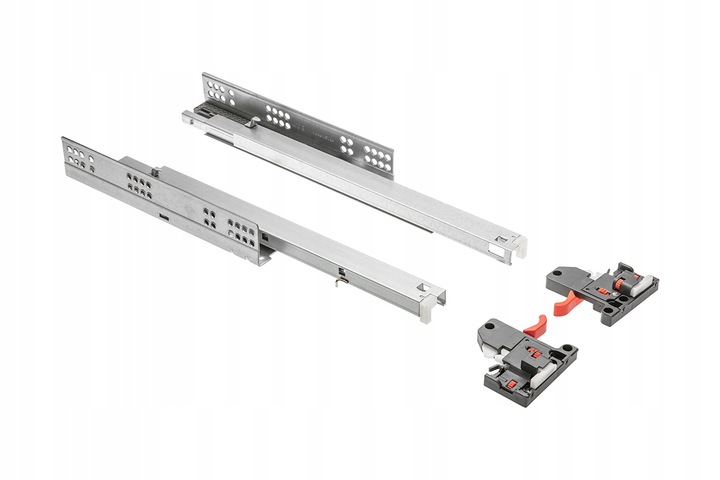 PROWADNICA DOLNEGO MONTAŻU GTV MODERN SLIDE L350 PEŁNY WYSUW SOFT