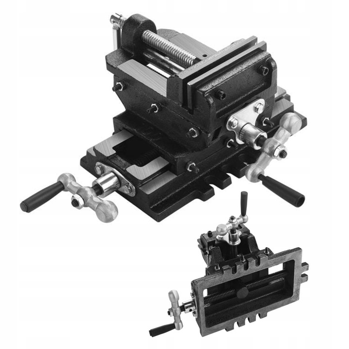 IMADŁO MASZYNOWE KRZYŻOWE DWUOSIOWE 100MM KRAFT&DELE KD3515