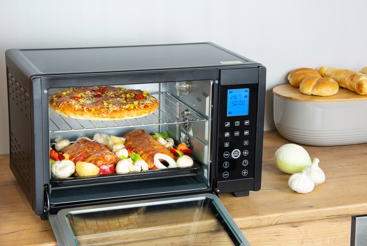 Piekarnik First Austria 45L LED Dotykowy 2000W z Rożnem i Grillem