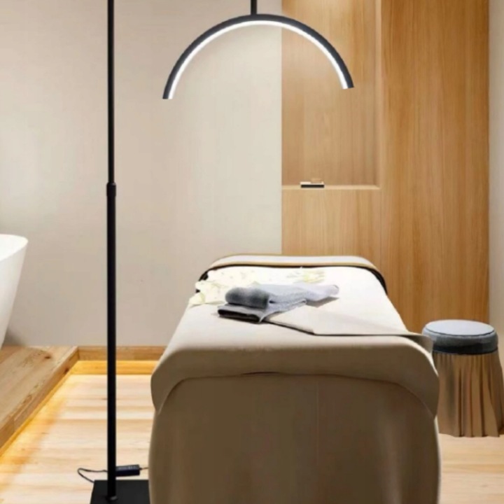 Lampa kosmetyczna led bezcieniowa stojąca podłogowa do rzęs makijażu