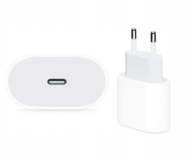 SZYBKA ŁADOWARKA KOSTKA 20W DO APPLE IPHONE X 11 12 13 14 15 USB-C ZASILACZ