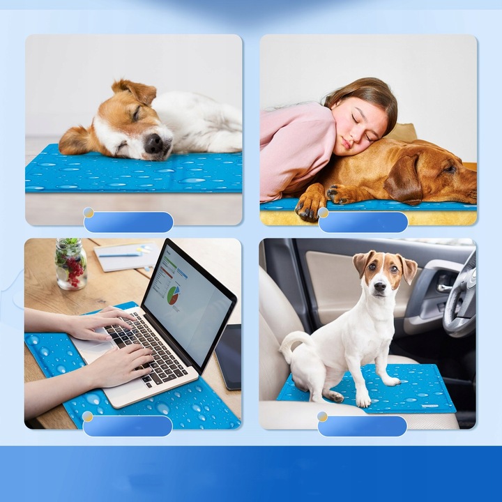 Mata chłodząca dla psów i kotów 50*65cm Nobleza