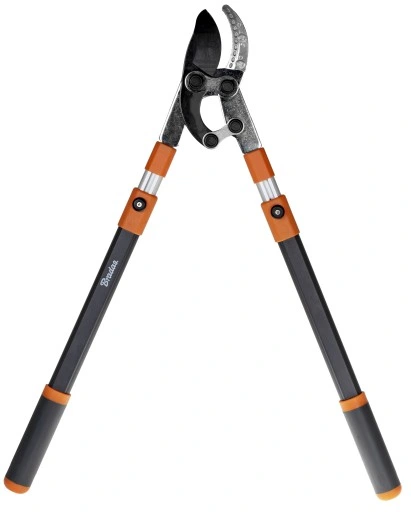 SEKATOR TELESKOPOWY KOWADEŁKOWY DO GAŁĘZI KRZEWÓW PĘDÓW OGRODOWY + RĘKAWICE