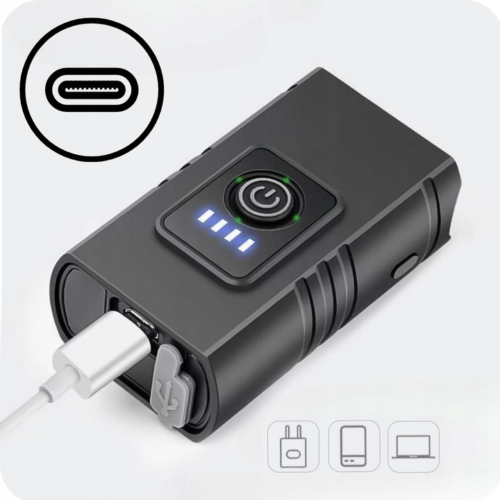 MOCNE LAMPKI ROWEROWE KIERUNKOWSKAZY OŚWIETLENIE PRZÓD TYŁ LED WODOODPORNE