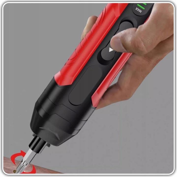 WKRĘTAK ELEKTRYCZNY ŚRUBOKRĘT AKUMULATOROWY WKRĘTARKA RĘCZNA 24 BIT