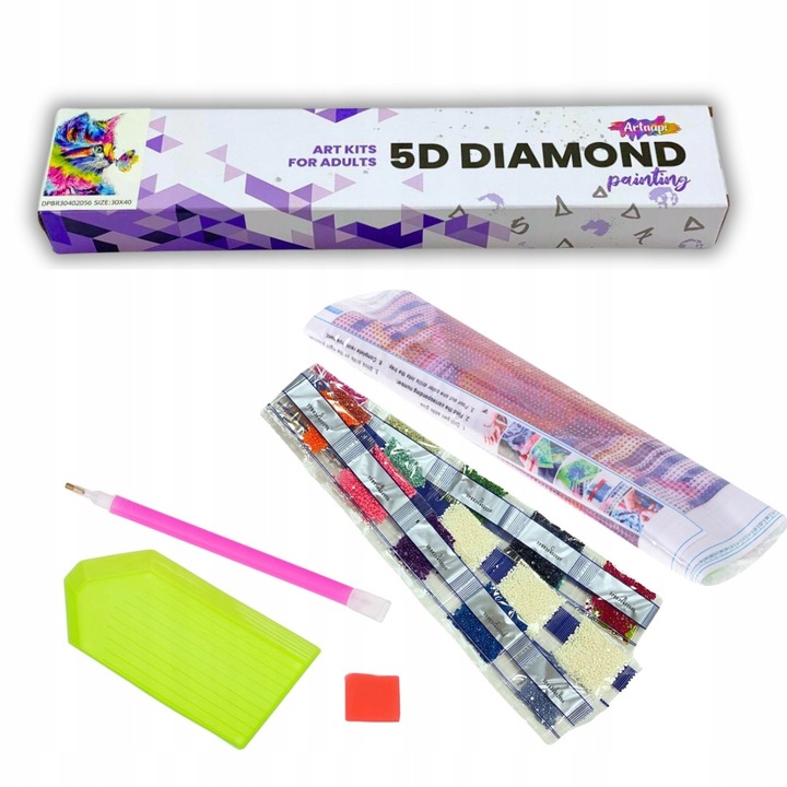 HAFT DIAMENTOWY Diamond Painting Mozaika Diamentowa Dla Dzieci Zestaw 5D