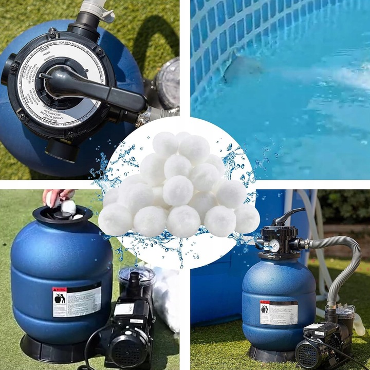 KULKI FILTRACYJNE DO BASENU POMP PIASKOWYCH WKŁAD DO POMPY BASENOWEJ