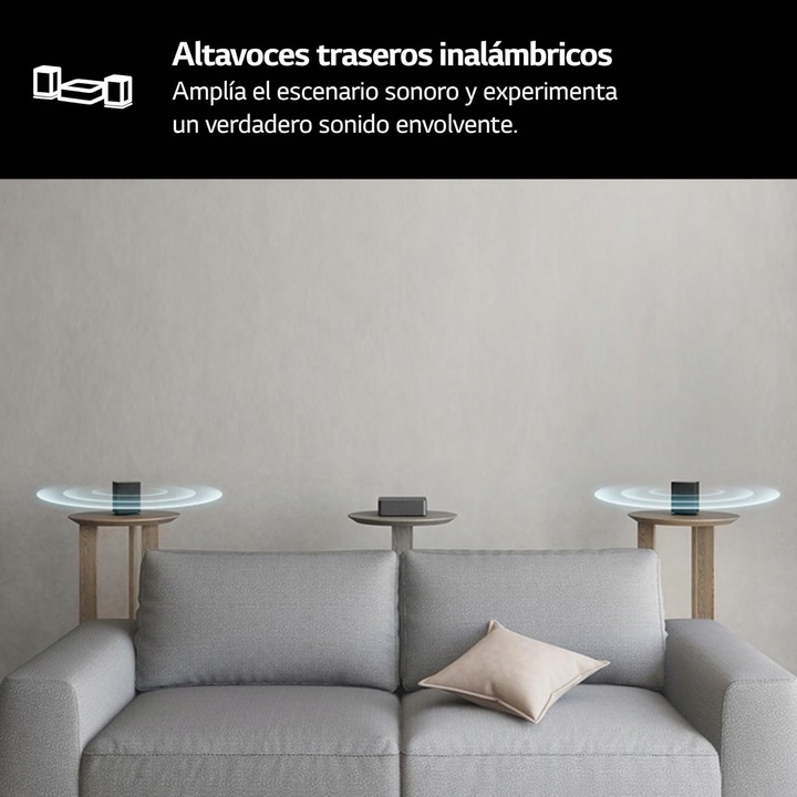 SOUNDBAR LG SQC4R 4.1 BLUETOOTH USB 220W BEZPRZEWODOWE ŁĄCZENIE