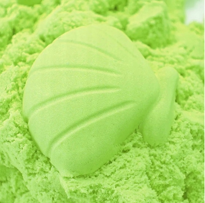 Piasek Kinetyczny 3kg Zestaw Dla Dziecka Basen Foremki Foremki Na Prezent