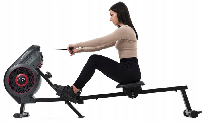 Wioślarz treningowy powietrzny składany regulacja