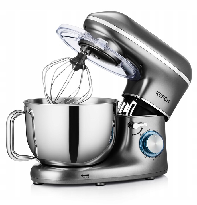 ROBOT KUCHENNY PLANETARNY MIKSER Z MISĄ KERCH MYCHEF 4000W GREY 6,2L
