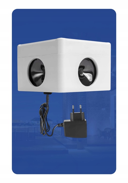 ODSTRASZACZ KUN MYSZY SZCZURÓW GRYZONI POTRÓJNY DO DOMU I OGRODU 2500