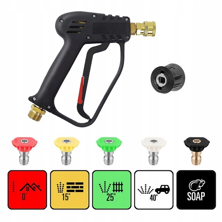 PISTOLET DO MYJKI CIŚNIENIOWEJ KARCHER K2 K3 K4 K5 K6 K7 M22 CLICK 5