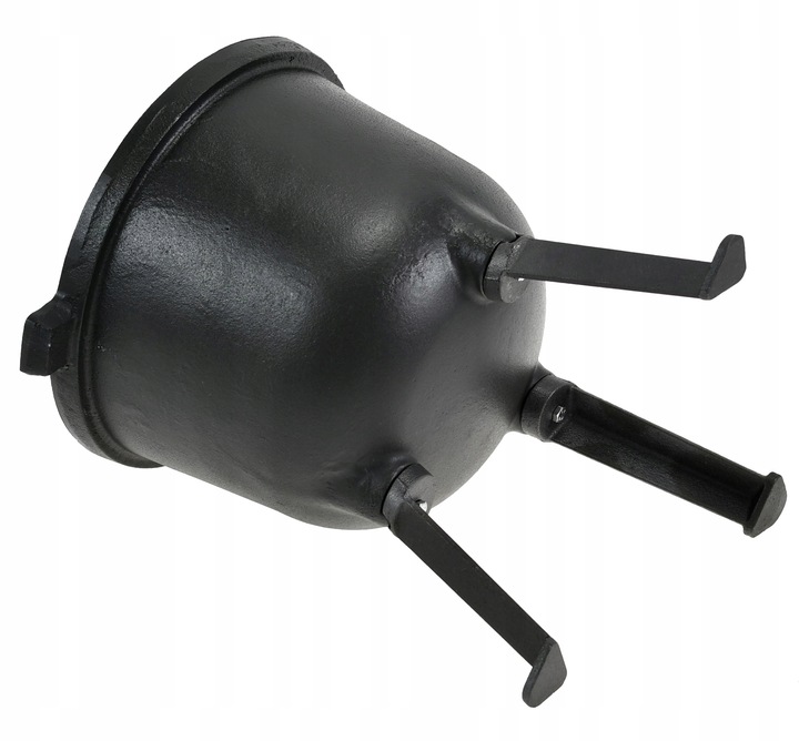 Kociołek Myśliwski 8 L EMALIA Żeliwny GARNEK na OGNISKO Emaliowany