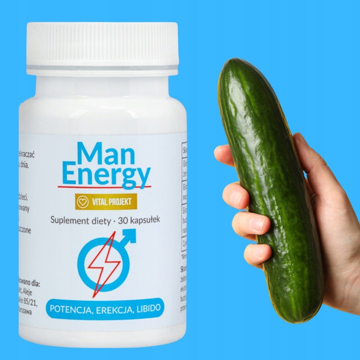 MAN ENERGY TABLETKI NA POTENCJĘ EREKCJĘ LIBIDO POZIOM TESTOSTERONU WZWÓD