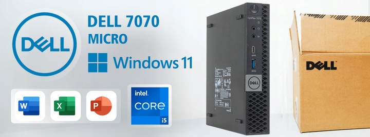 EKO MICRO DELL 7070 TINY I5 9GEN 16GB 512GB NVME W11PRO WIFI
