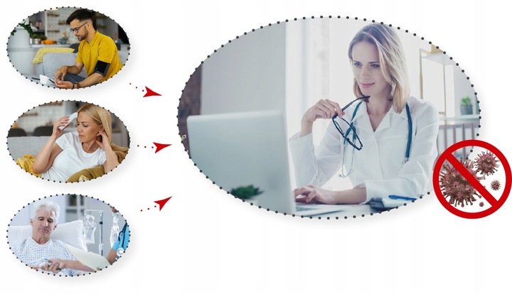 CIŚNIENIOMIERZ NARAMIENNY automatyczny ARYTMIA 22-42cm BLUETOOTH APLIKACJA