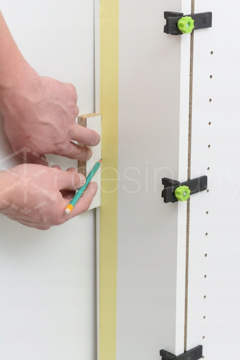 3x Trasowanie maskownic krzywizny typu USCRIBE 18