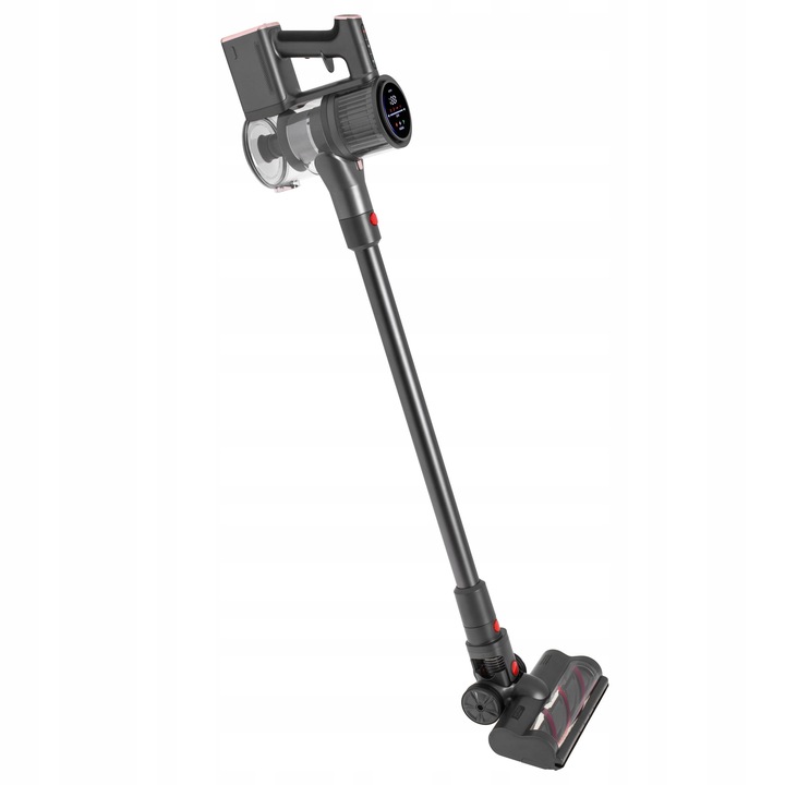 ODKURZACZ PIONOWY BEZPRZEWODOWY 31 kPa 400W HEPA Elektroszczotka LED