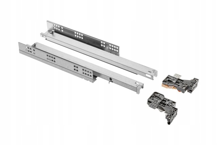 PROWADNICA DOLNEGO MONTAŻU GTV MODERN SLIDE L450 PEŁNY WYSUW CICHY