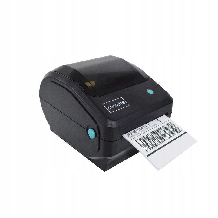 Drukarka Termiczna Etykiet Kurierskich Samoprzylepnych WiFi Bluetooth USB