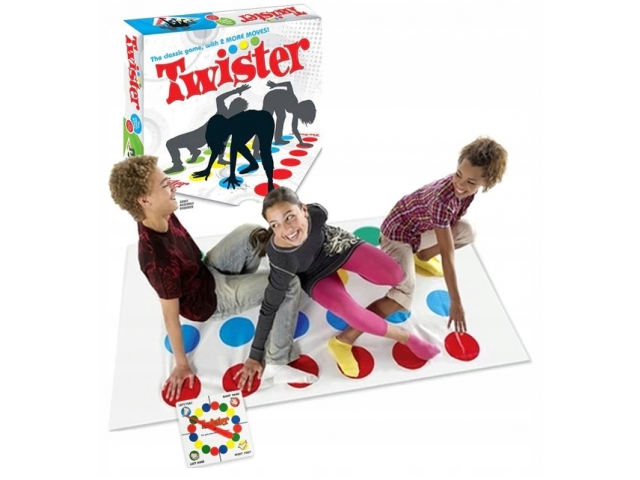 TWISTER RODZINNA GRA ZRĘCZNOŚCIOWA MATA TARCZA ID ERLI: 46