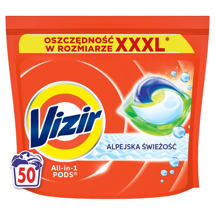 Vizir Alpine Fresh PODS Kapsułki do prania 3x50 prań