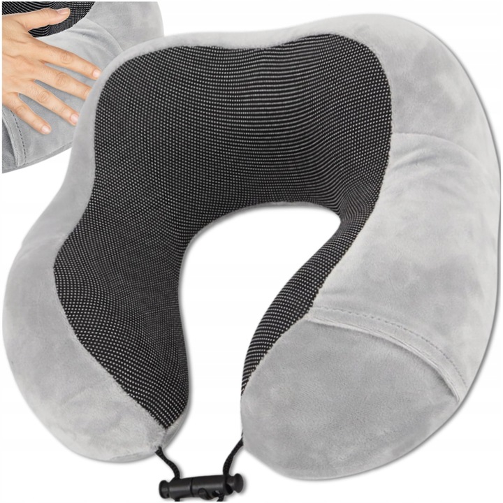 PODUSZKA PODRÓŻNA TURYSTYCZNA NA SZYJĘ ZAGŁÓWEK DO SAMOCHODU MEMORY