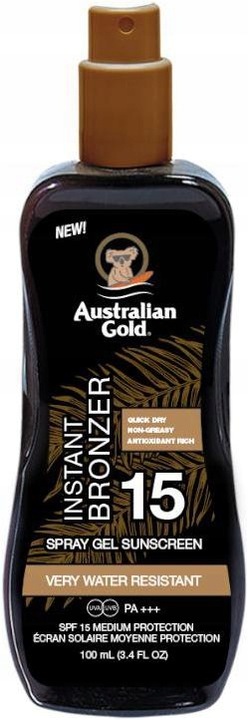 Australian Gold spray bronzer spf15 100ml do opalania na brąz