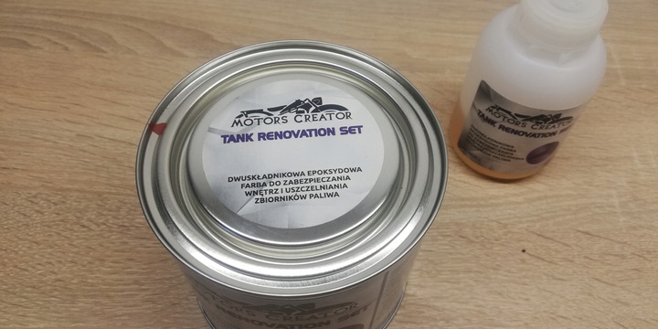 Farba do zbiorników paliwa WFM Junak SHL NIE tapox