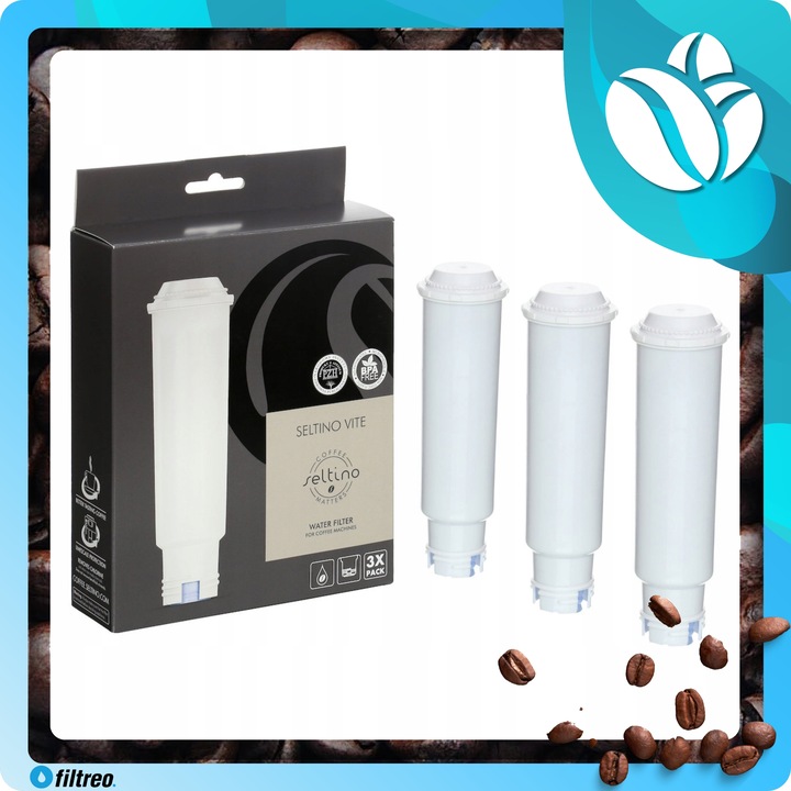 3x FILTR WODY do EKSPRESU Melitta Pro Aqua zamiennik Seltino Vite