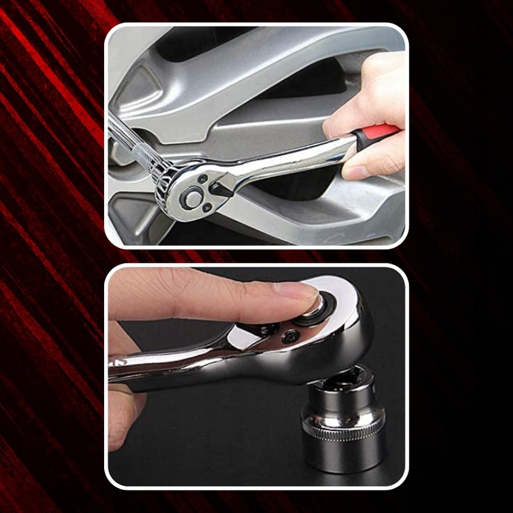 ZESTAW KLUCZY NASADOWYCH KLUCZE NASADOWE 46el TORX WKRĘTAKI IMBUSY