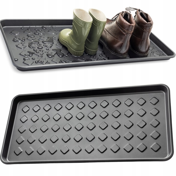 Mata podkładka ociekacz na buty 72x35cm osuszacz mokre obuwie wysoki rant