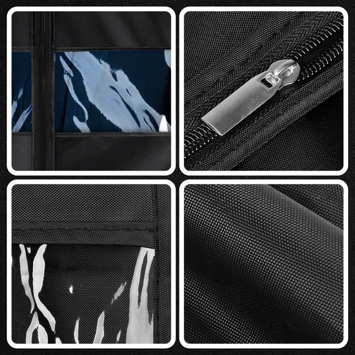 5X POKROWIEC NA ODZIEŻ UBRANIA KURTKĘ GARNITUR KOSZULĘ DUŻY 100 CM