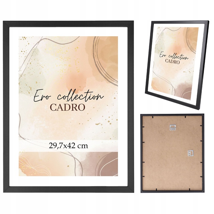 Ramka A3 ramka na zdjęcia ramki czarna 29,7x42