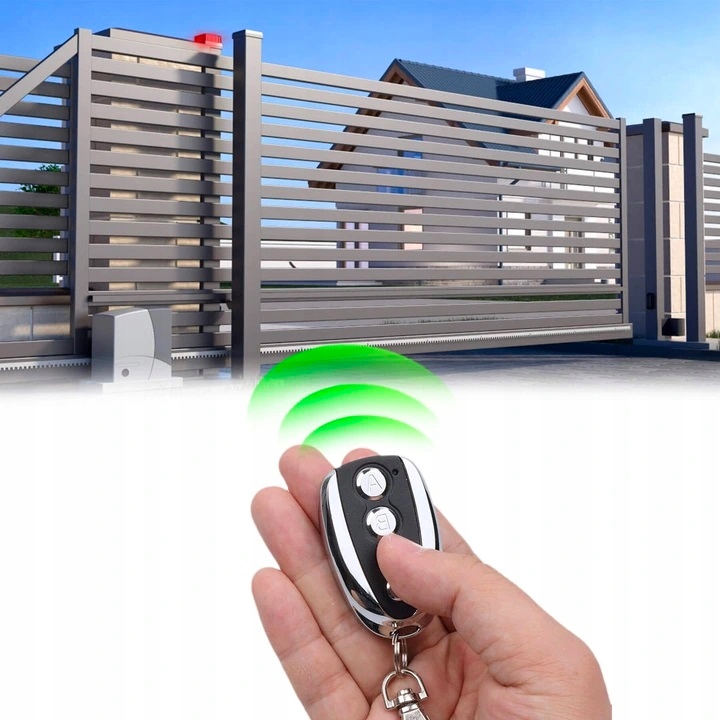 Profesjonalny PILOT SAMOKOPIUJĄCY DO BRAMY ALARMU ROLET 433 mhz