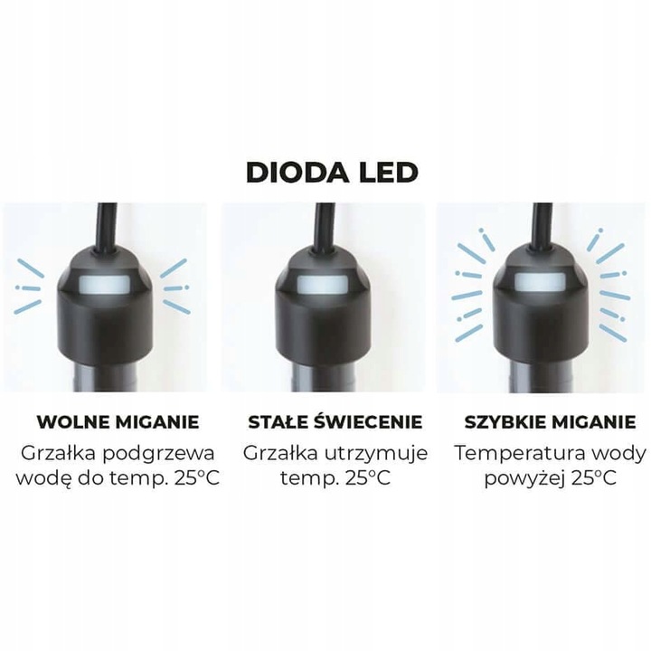 Aquael Grzałka FIX 2 100W GRZAŁKA DO AKWARIUM