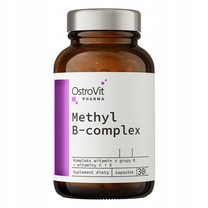 Witamina B-Complex Methyl B-Complex 30 kaps. OstroVit Pharma Odporność