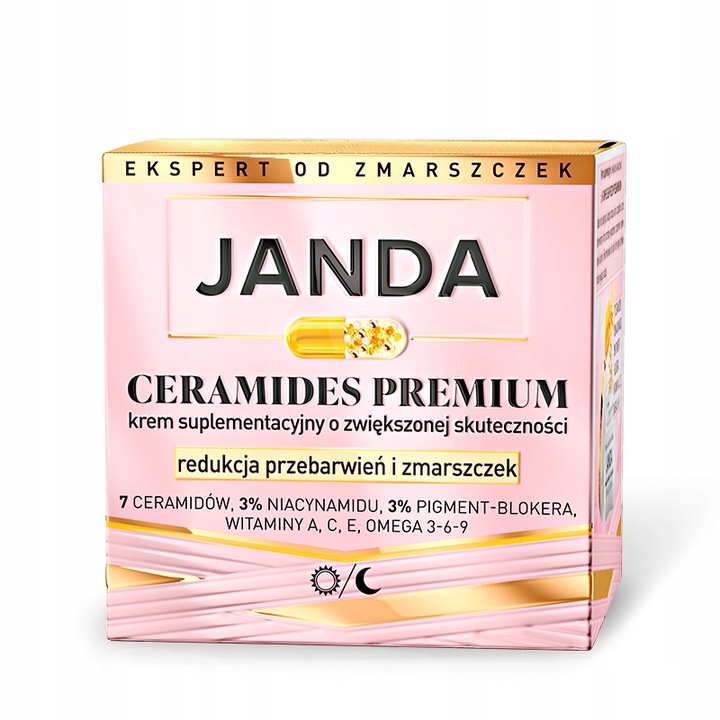 JANDA Ceramides Premium redukcja przebarwień i zmarszczek ceramidy